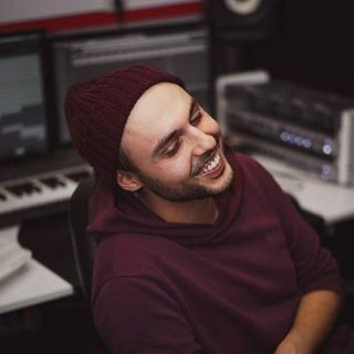 Porträtt av studiotekniker Daniel