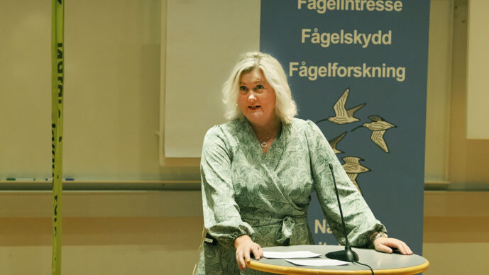 Landshövdingen Lena Rådström Baastad invigde konferensen.