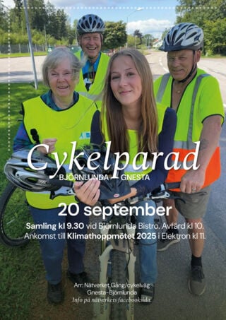 Nätverket som jobbar för en gång- och cykelväg mellan Gnesta och Björnlunda