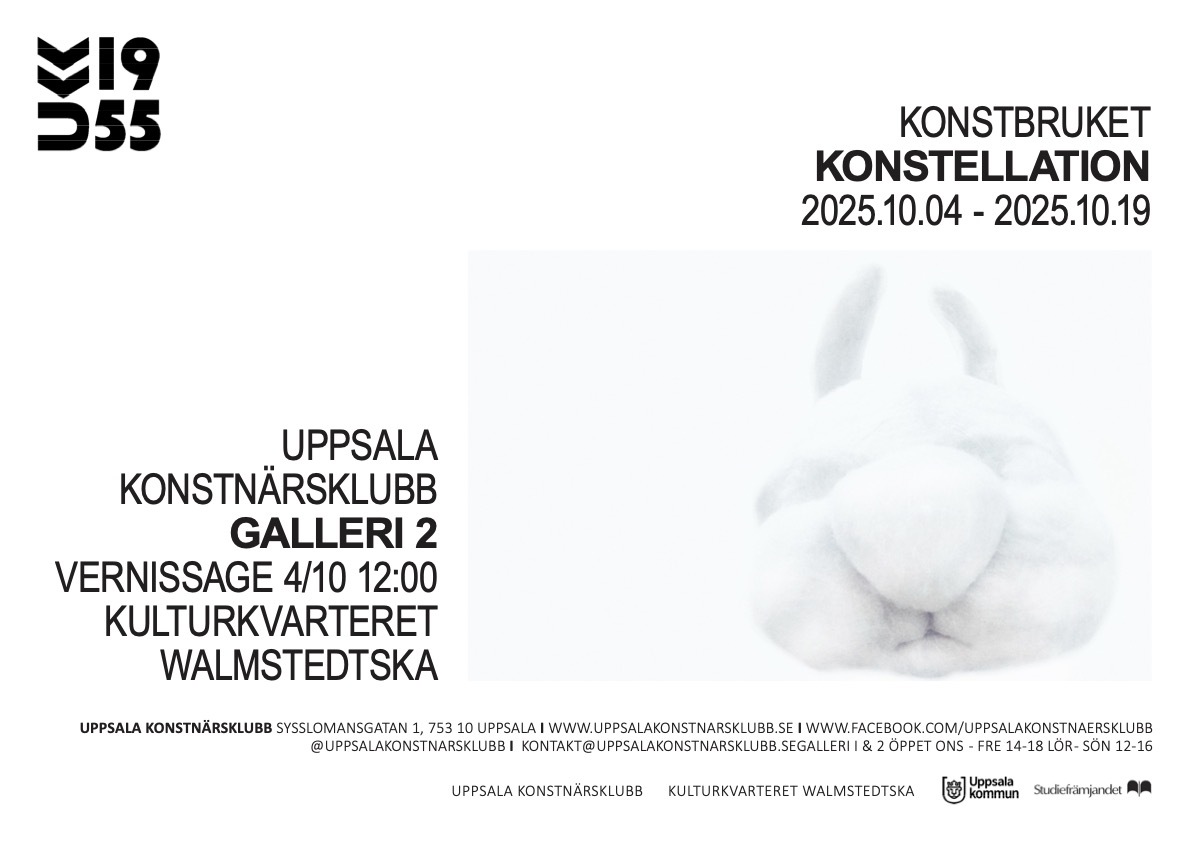 Affisch till utställningen Konstellation