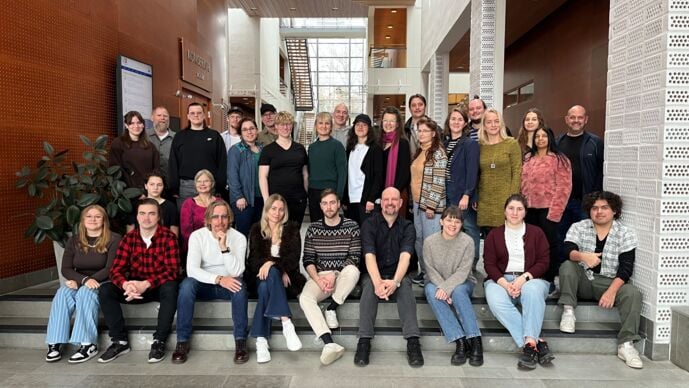 Gruppbild fr&aring;n Music Camp &Ouml;rebro november 2026