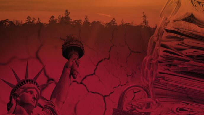 Header Demokratin dör i hettan