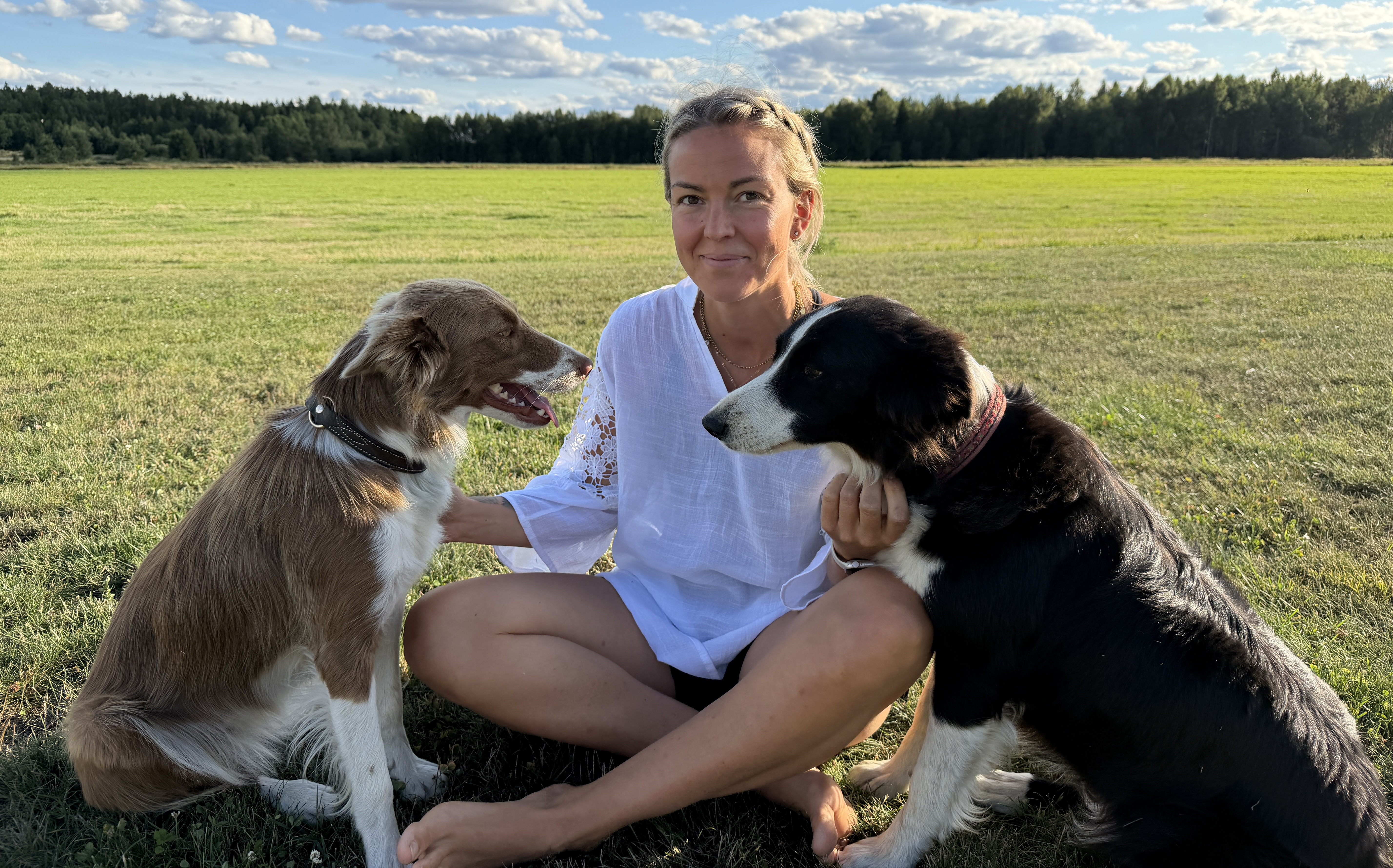 Ellinor Agebro Hund och husse/matte.